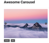 Finished carousel